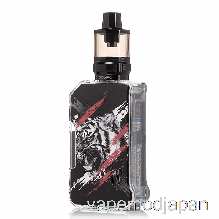 Vape Mod Dovpo Mvp 220w スターターキット タイガー透明